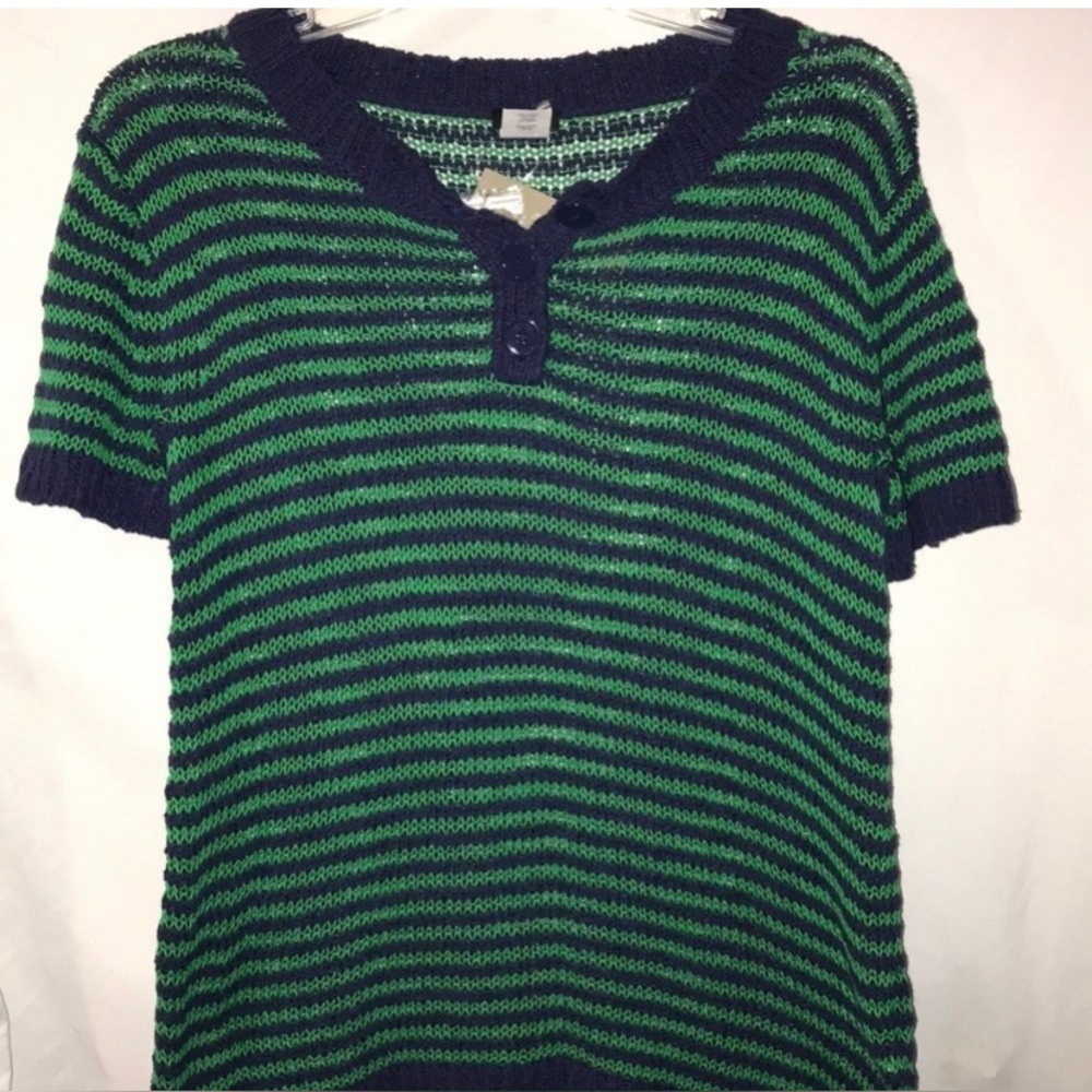Women’s J.Crew Nitted shirt short sleeve NWT